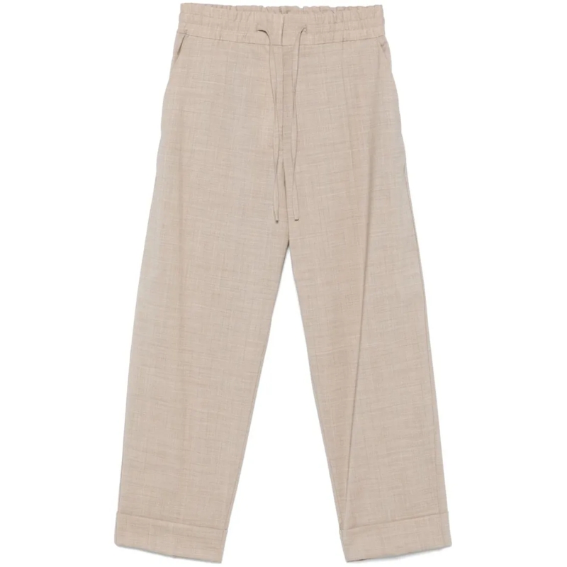 P.A.R.O.S.H.  Light Beige Lille25 Pants Neutrals