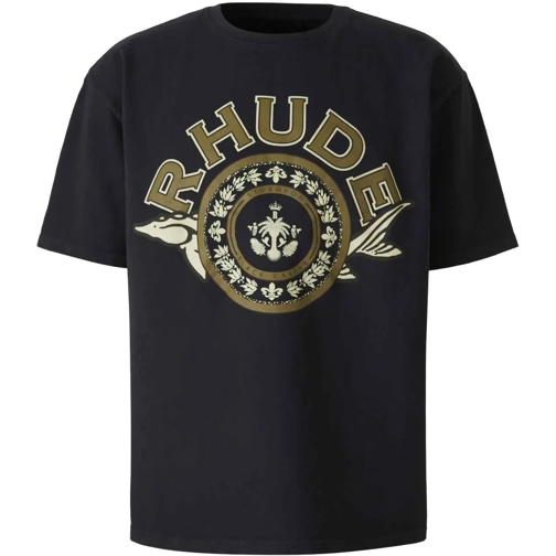 Rhude T-shirts Caviar Cotton T-shirt schwarz