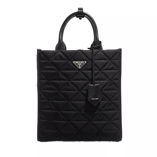 Prada Medium Re-Nylon Handbag Black Fourre-tout
