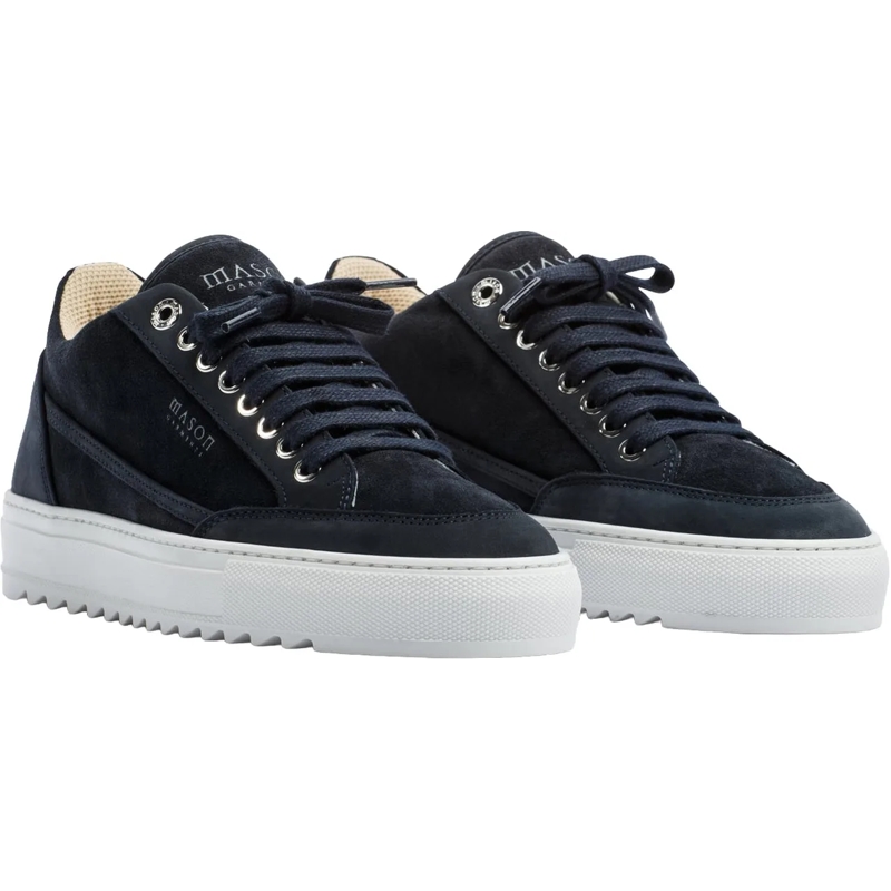 Mason Garments Sneaker basse Tia Miscuglio Navy blau