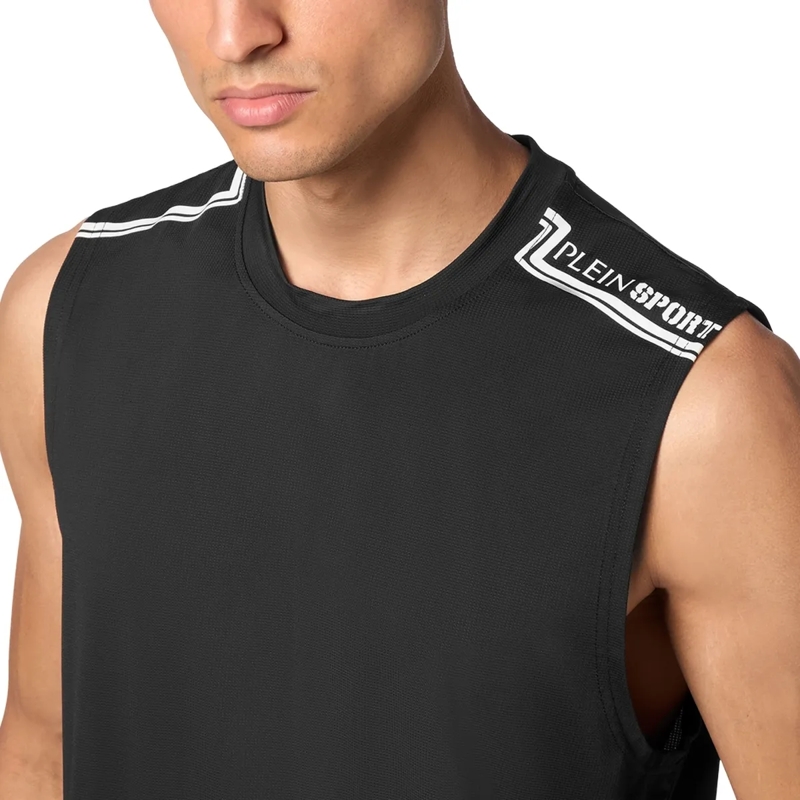 Plein Sport Top Tanktop schwarz(Image 3)