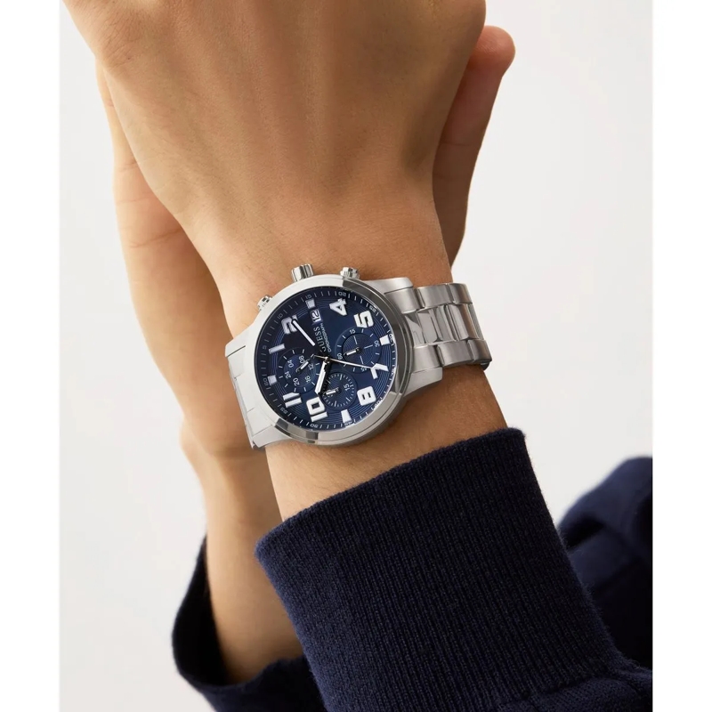 Guess Chronograph Quarz-Chronographenuhr Atticus silber(Image 3)