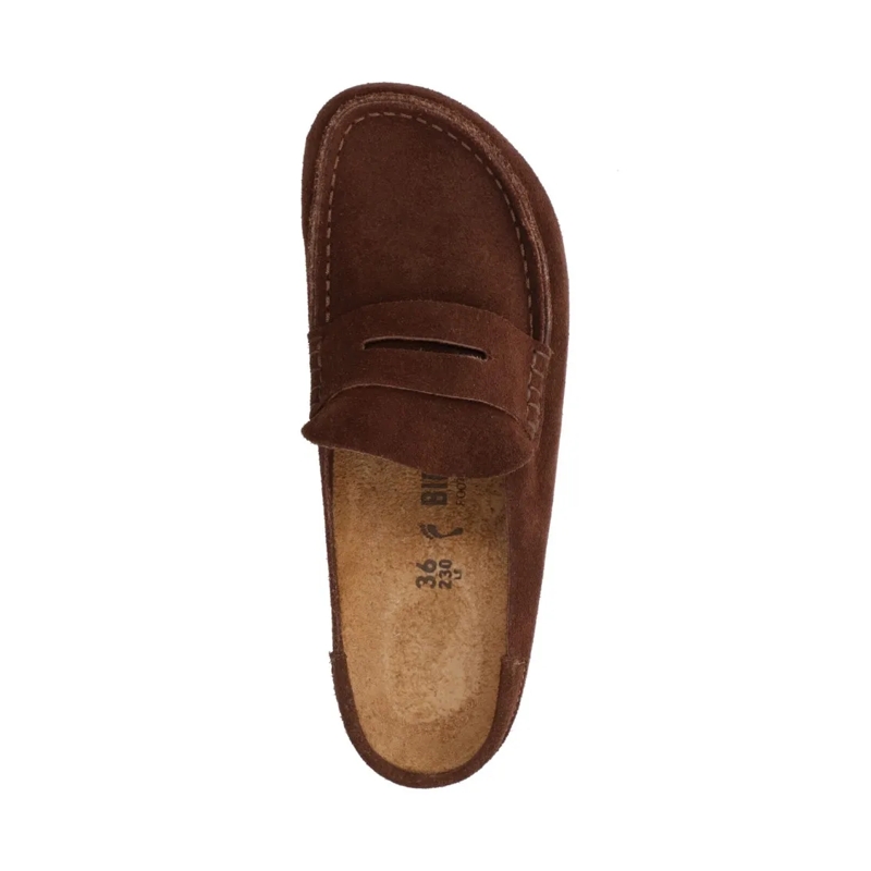 Birkenstock Loafer "Naples" Sabot – Brown Brown(Image 9)