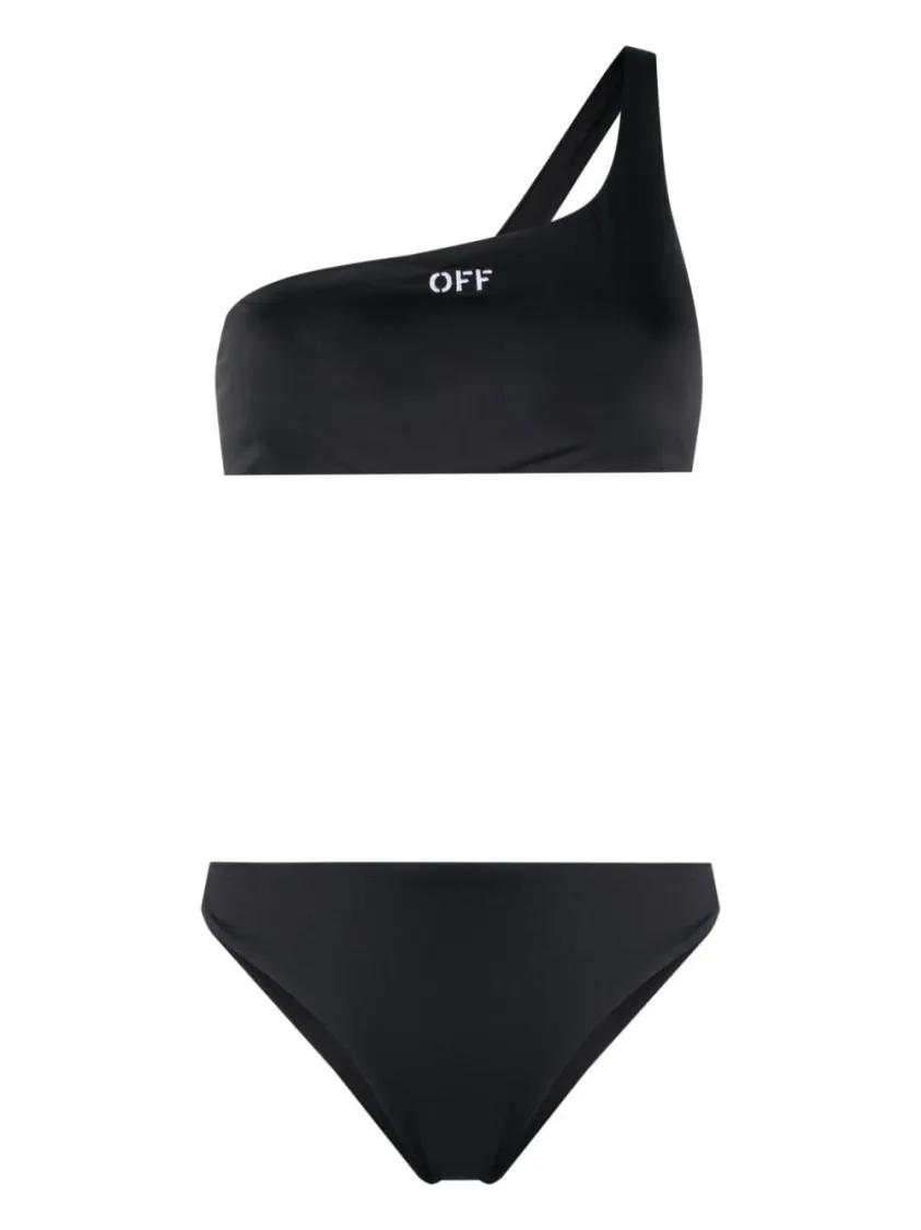 Off-White - Bikini With Logo - Größe 38 - schwarz