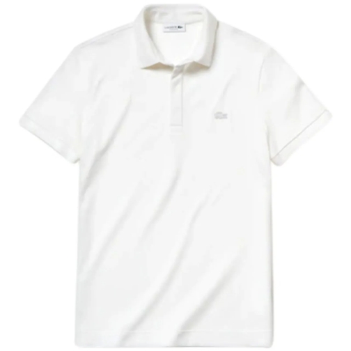 Lacoste Polo Short Sleeve Polo Wit met Wit Logo weiß (Image 2)