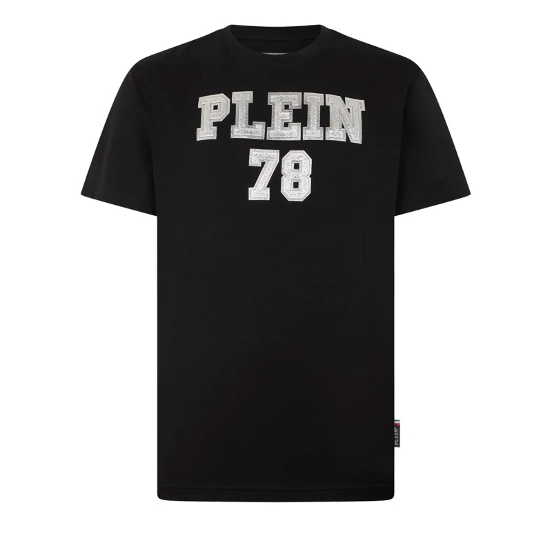 Philipp Plein T-Shirt Round Neck T-Shirt College schwarz