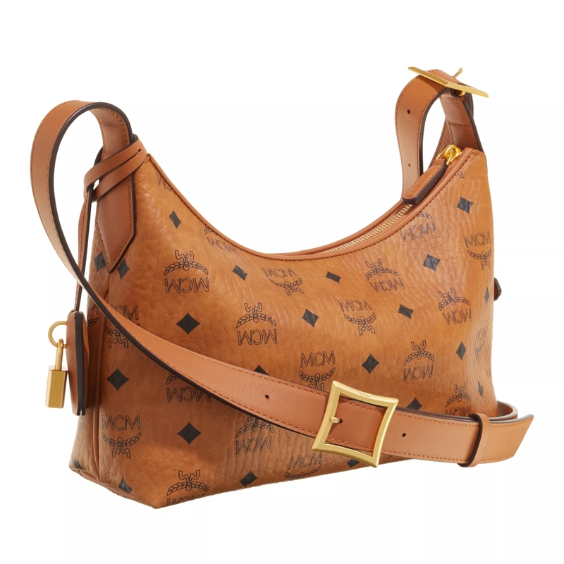 MCM Crossbody Bag Aren Hobo Cognac(Image 4)