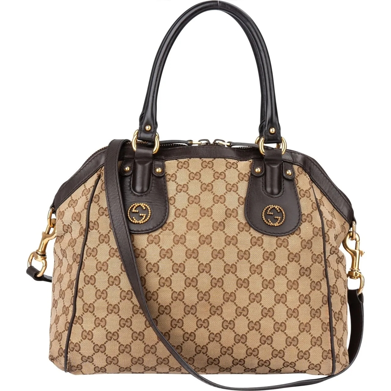 Gucci Schultertasche Gucci Monogram Twin GG Handbag mehrfarbig