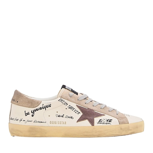 Golden Goose Low-Top Sneaker Super Star Nappa Upper Nylon Tongue Suede Star And White