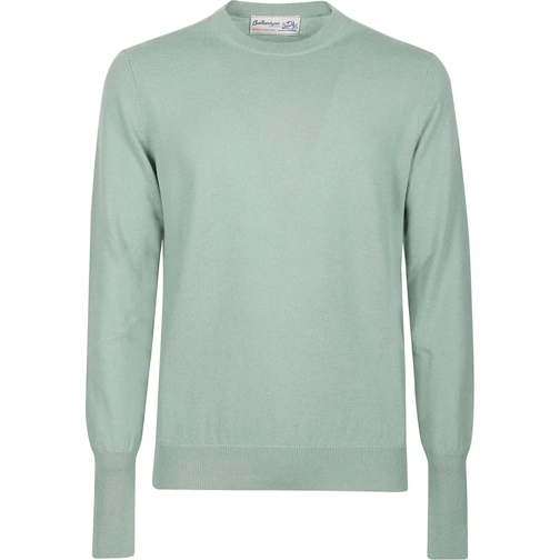 Ballantyne  Plain Sweater Green grün