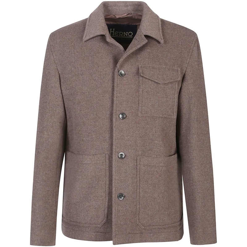 Herno Daunenjacke Field Jacket Brown braun