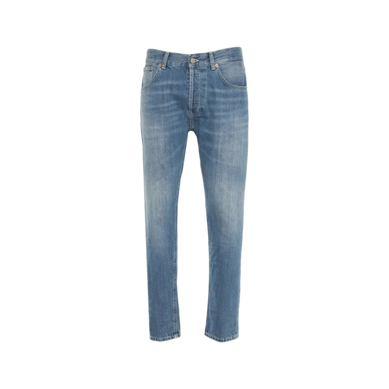 Dondup Jeans Slim-Fit Denim Jeans With Classic Five-Pocket Desi Blue