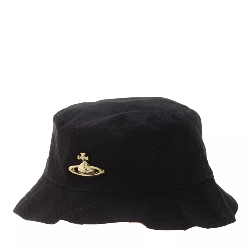 Vivienne Westwood Fisher Bucket Hat Black Chapeau