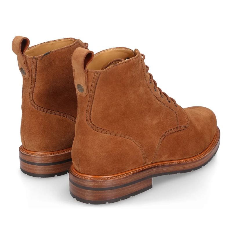 Heinrich Dinkelacker Schnürstiefel Schnürboots Buda Derby Boot V- Vollständig handg mittel-braun(Image 3)