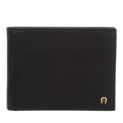 AIGNER Basics Wallet Black Bi-Fold Portemonnee