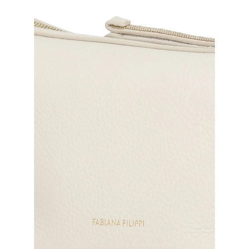 Fabiana Filippi Sac à bandoulière Ivory Pebbled Letaher Bag Neutrals (Image 5)