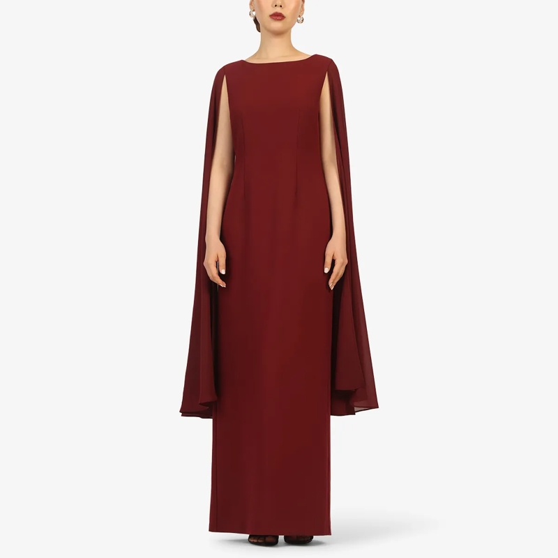 Kraimod Abendkleid Brautkleid bordeaux(Image 2)