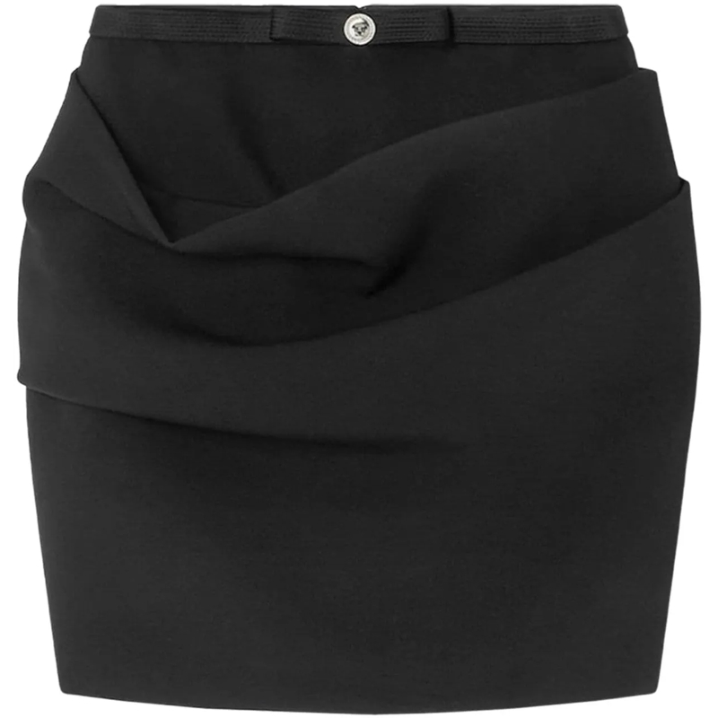 Versace Midirock Skirts Black schwarz