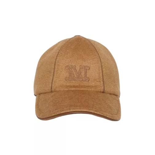 Max Mara Rienza Logo Baseball Cap Brown 