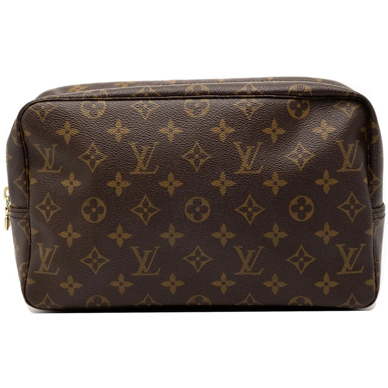 Louis Vuitton Pochette Monogram Trousse Toilette 28 braun