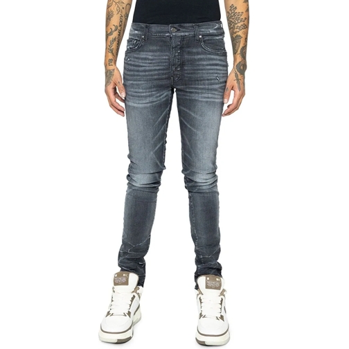 Amiri Rechte Been Jeans STACK JEAN STORM GREY mehrfarbig