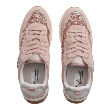 Liu Jo Sneakers met labeldetails, model 'MAXI WONDER' in goud gemêleerd online kopen | P&C
