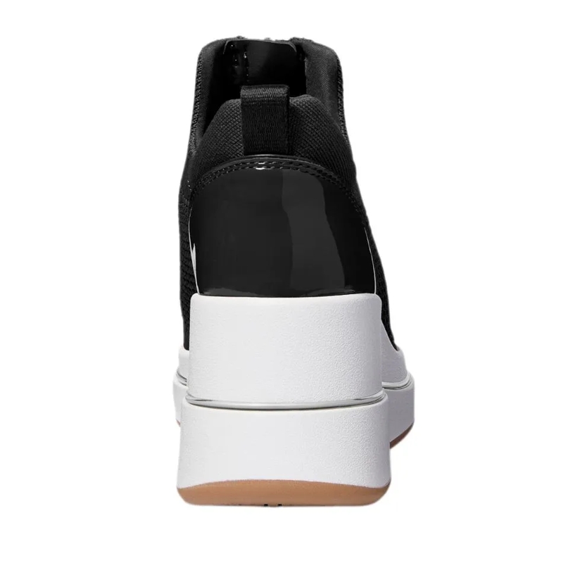 MICHAEL Michael Kors Plateau-Sneaker Emmy Wedge Zip Slip On Optic White(Image 3)