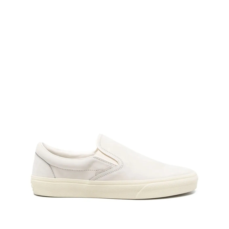 Tom Ford Low-Top-Sneaker Slip-On Sneakers With Cream Calf Suede Upper Neutrals
