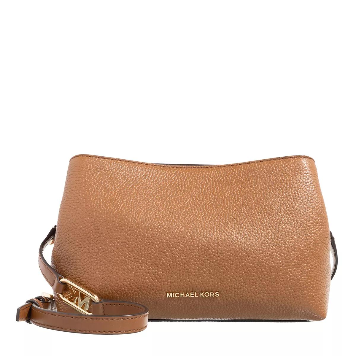 Michael Kors Crossbody Bags - Kensington Medium Messenger - Gr. unisize - in Cognacbraun - für Damen