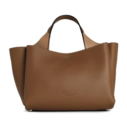 Tod's Tote 'Apa' Small Brown Leather Bag Brown