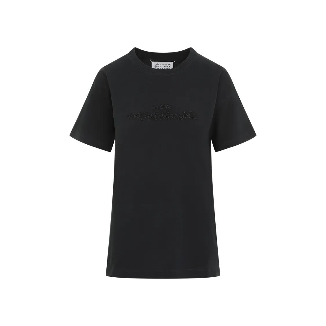 Maison Margiela - Vintage Black Cotton T-Shirt - Größe XS - schwarz