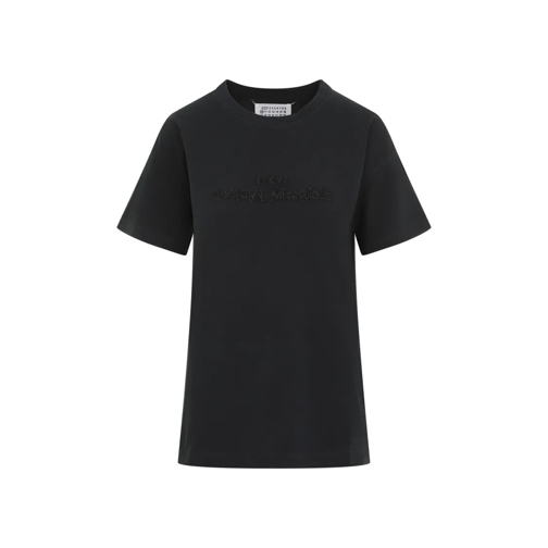 Maison Margiela Vintage Black Cotton T-Shirt Black Magliette