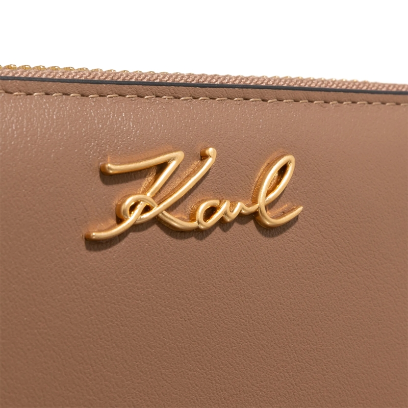 Karl Lagerfeld Ritsportemonnee K/Signature Md Z/A Wallet Gp Terra(Image 4)