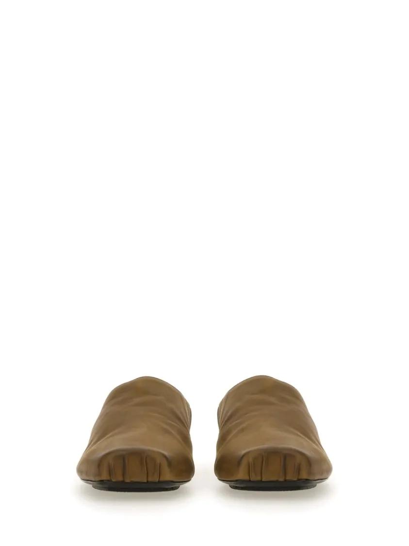 Thumbnail - Uma Wang Slipper & Pantoletten - Ballet Slippers - Gr. 36 (EU) - in Grün - für Damen