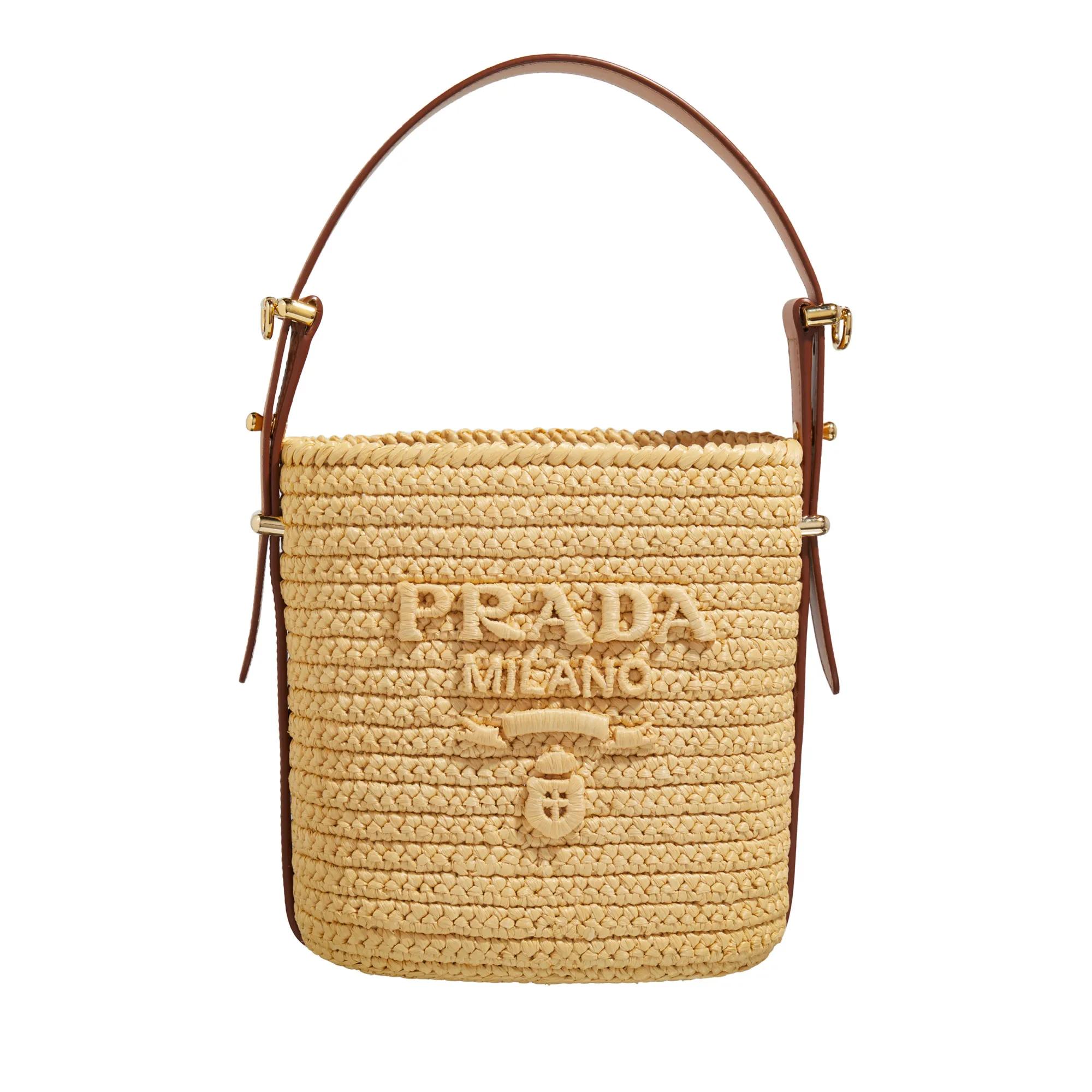 Prada Satchel Bag - Minibag With Logo - Gr. unisize - in Beige - für Damen