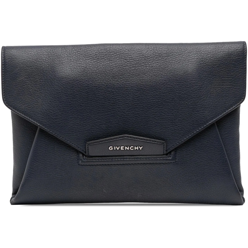 Givenchy Clutch Medium Goatskin Antigona Envelope Clutch blau