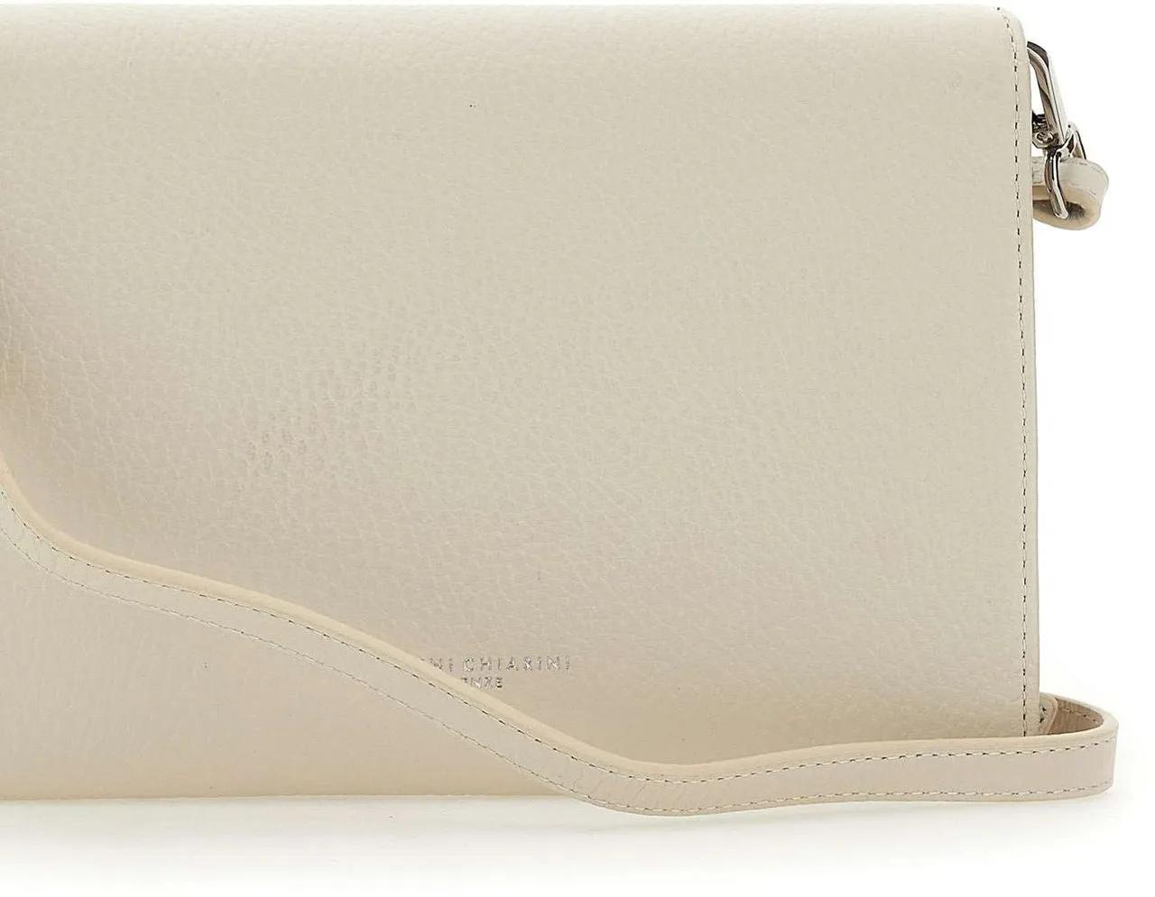 Gianni Chiarini Clutches Bags White in wit