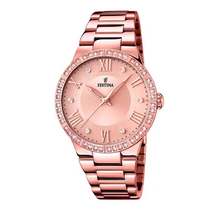 Festina Stainless Steel Watch Bracelet Rose gold Quartz Watch