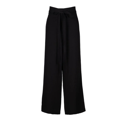 TOTEME  Fluid Tie-Waist Trousers black