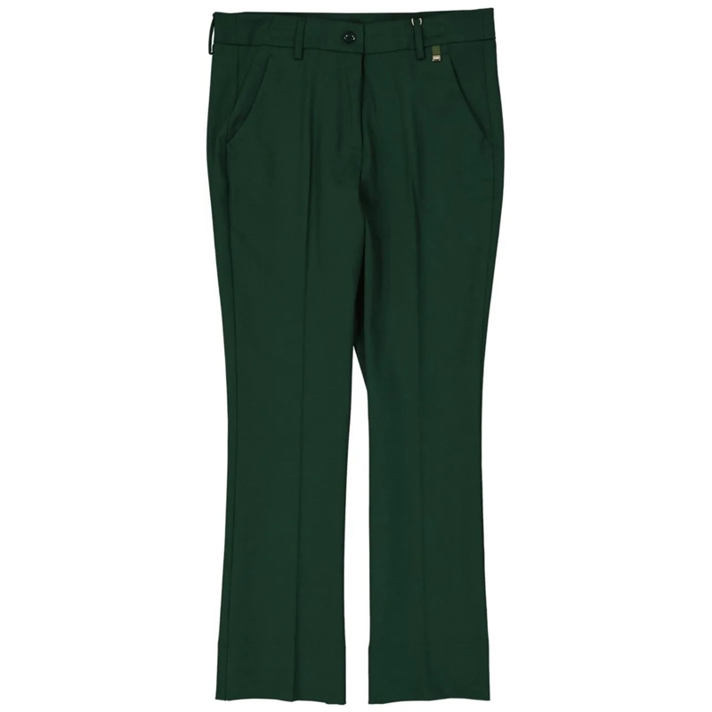 Herno T-Shirt Herno Cropped Trousers grün