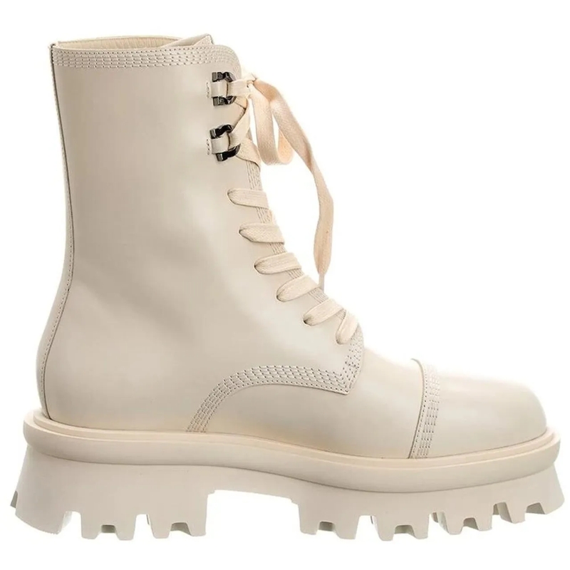 Salvatore Ferragamo T-Shirt SALVATORE FERRAGAMO Kira ankle boots weiß