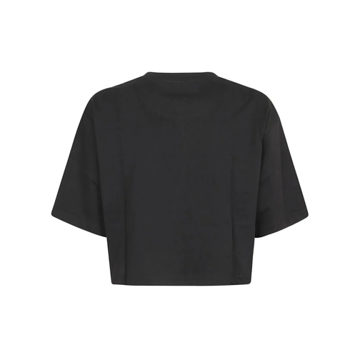 Balmain T-Shirts Pure Cotton Paris Print T-Shirt Black