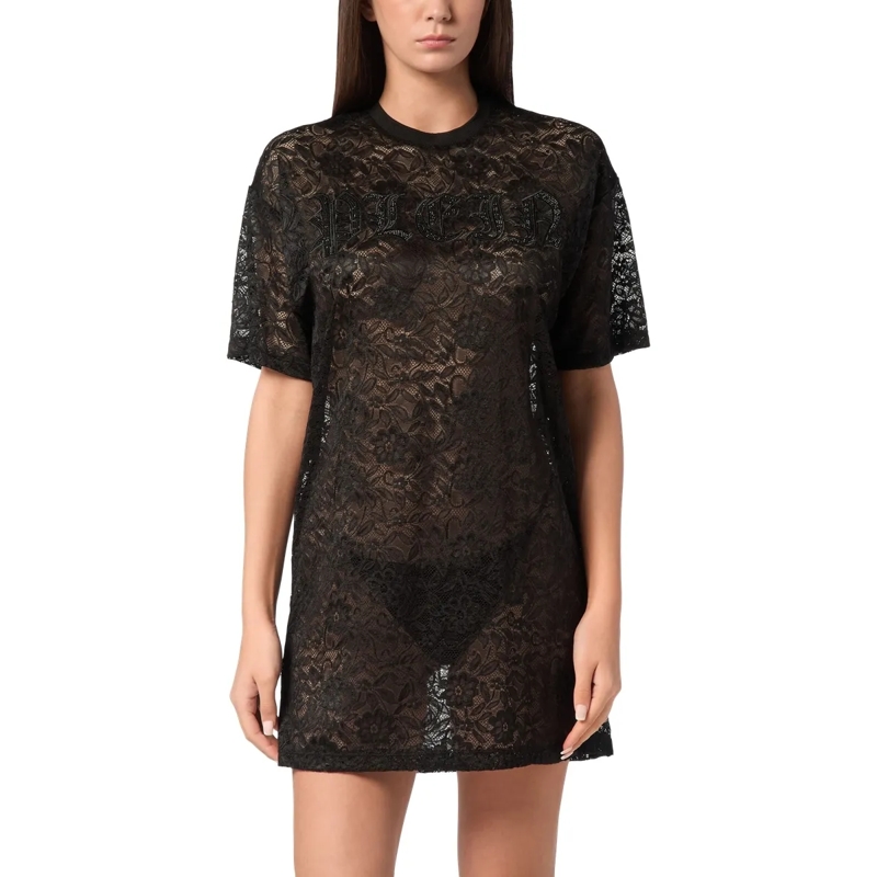 Philipp Plein Midikleid Kleid schwarz(Image 3)