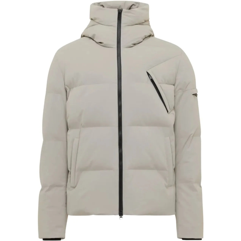 GENTI Daunenjacke Genti Cross  Lichtgrijs N3023-1835 grau