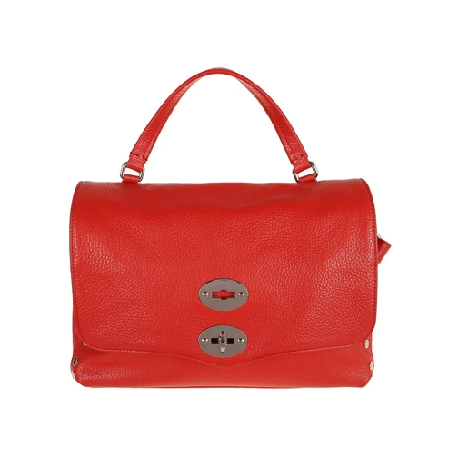 Zanellato Schultertasche Red Postina Daily Giorno S Shoulder Bag Red