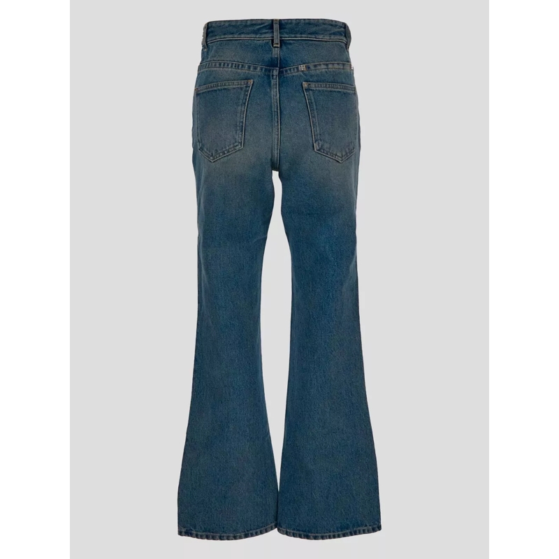 Givenchy Jeans à jambe droite Light Blue Bootcut Jeans With 4G Detail In Vintage Blue(Image 5)