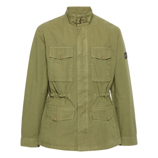 Barbour Übergangsjacke Olive Green Cotton Jacket Green