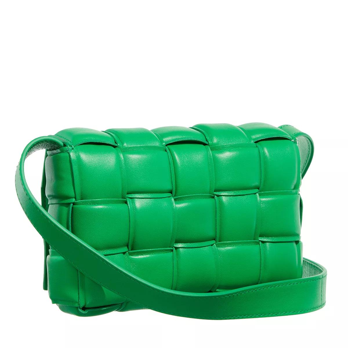 Bottega Veneta Crossbody bags Small Padded Cassette in groen