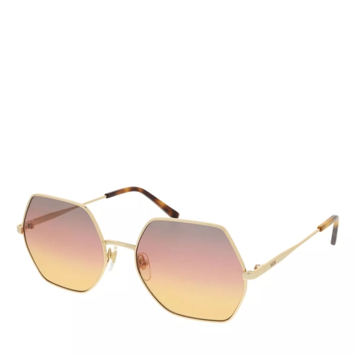 MCM MCM140S Sunglasses Shiny Gold/Grey Rose Orange Sonnenbrille