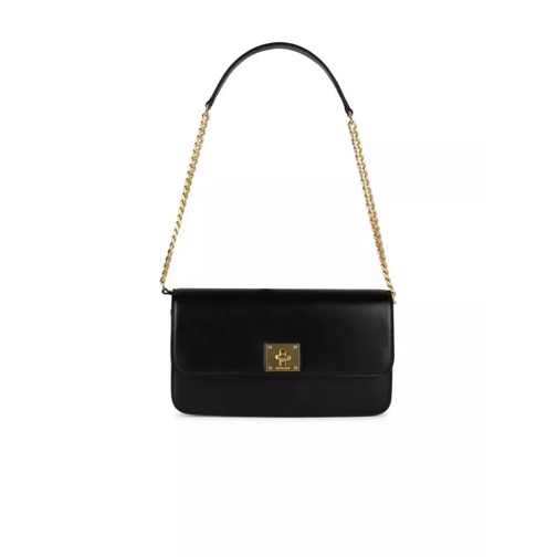 Golden Goose Gioia' Black Leather Crossbody Bag Black Sac à bandoulière